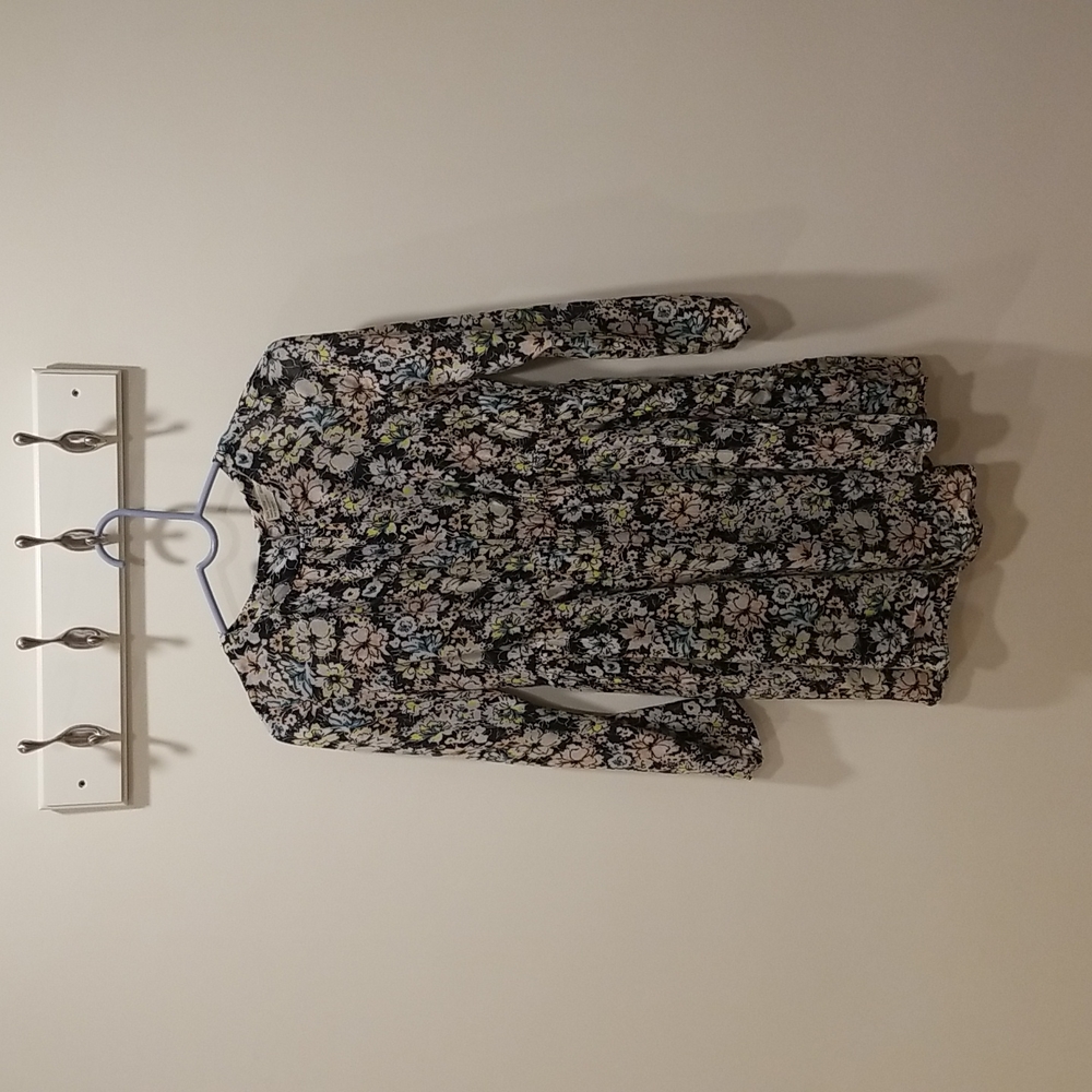 Zara Girls floral print dress